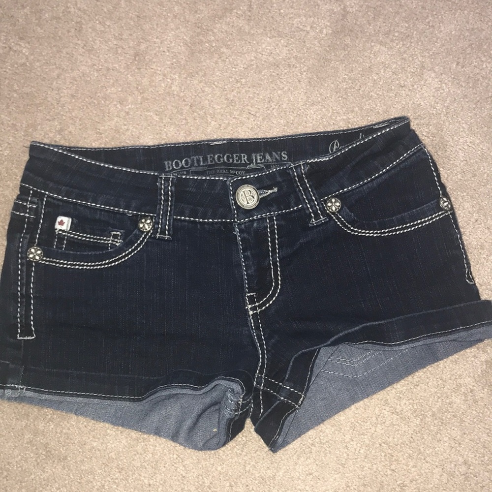 Bootlegger Jean Shorts